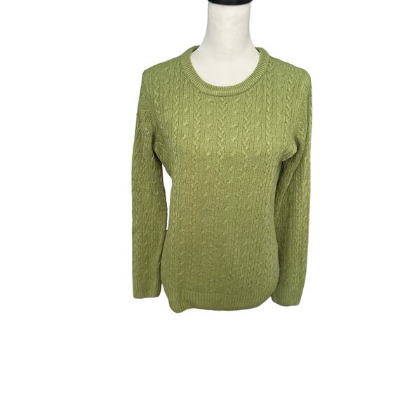 Bass Women's Sweater Green Medium - Picture 1 of 3